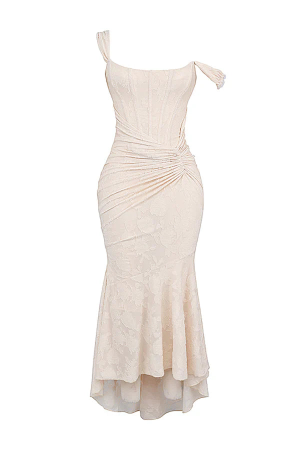 ALEXANDRA | Floral Corseted Maxi Dress
