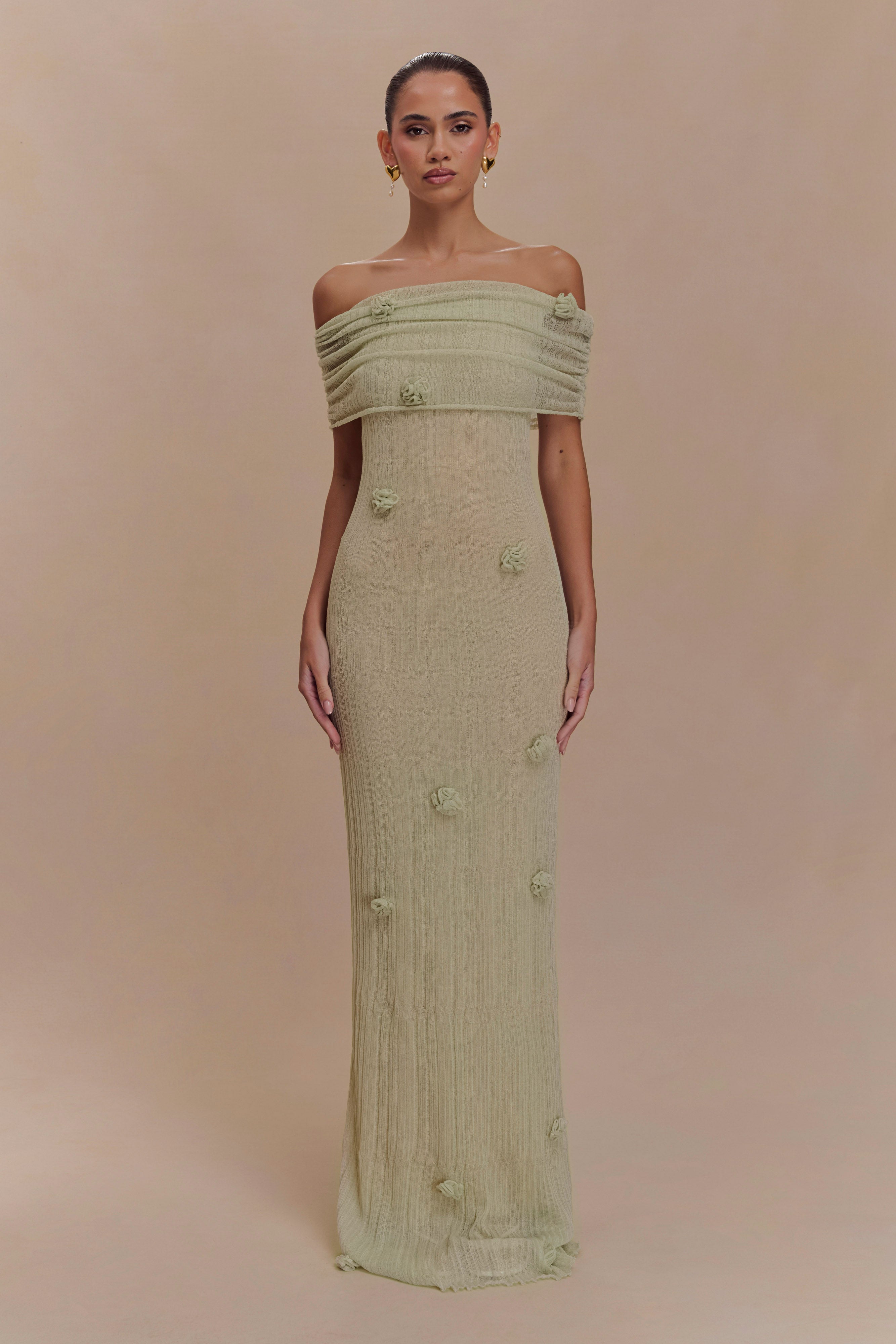 MADELEINE | Orchid Knit Maxi Dress