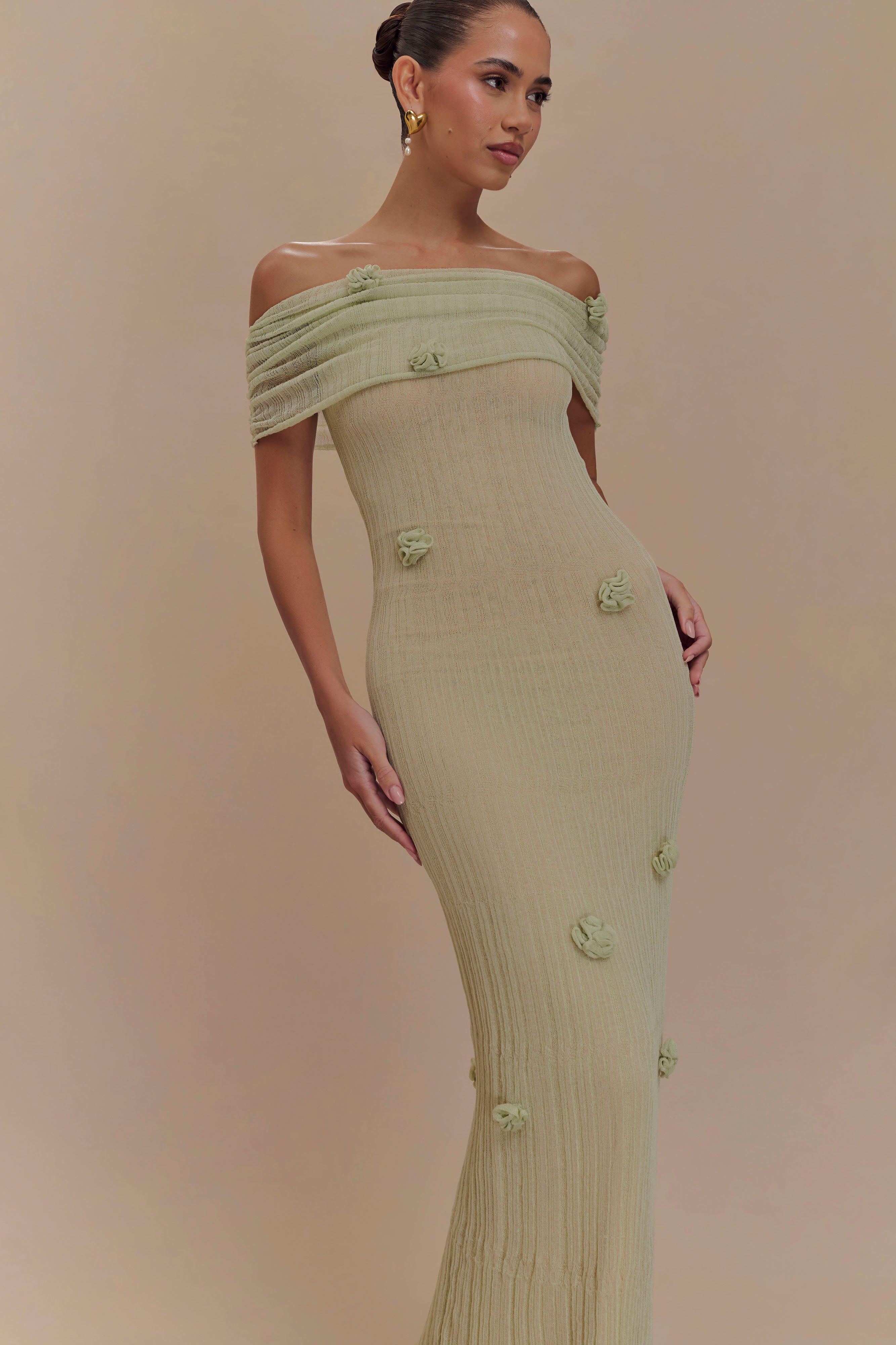 MADELEINE | Orchid Knit Maxi Dress