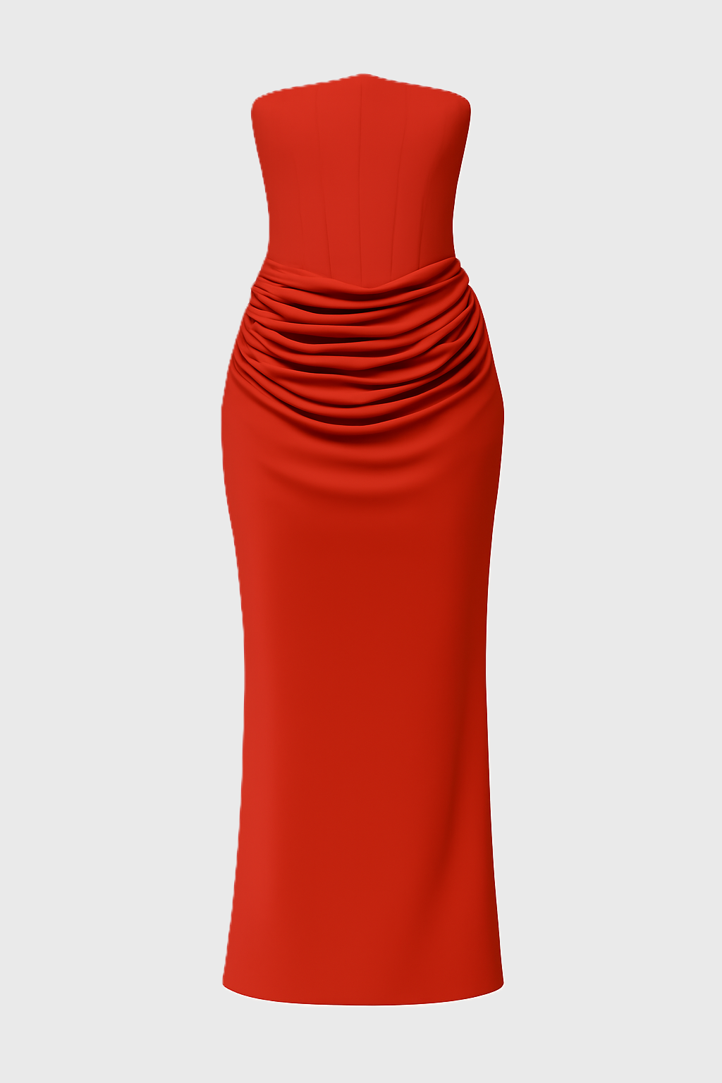 AURELIA | Strapless Corset-Style Maxi Dress