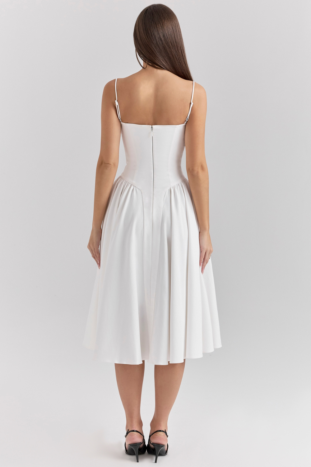 SERENA | Corset Midi Dress