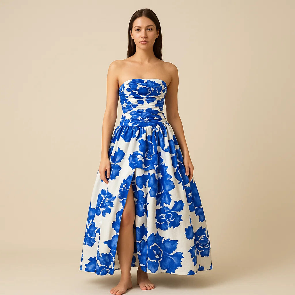 AYEA | Ocean Bloom Maxi Dress