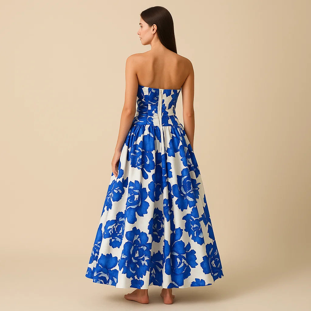 AYEA | Ocean Bloom Maxi Dress