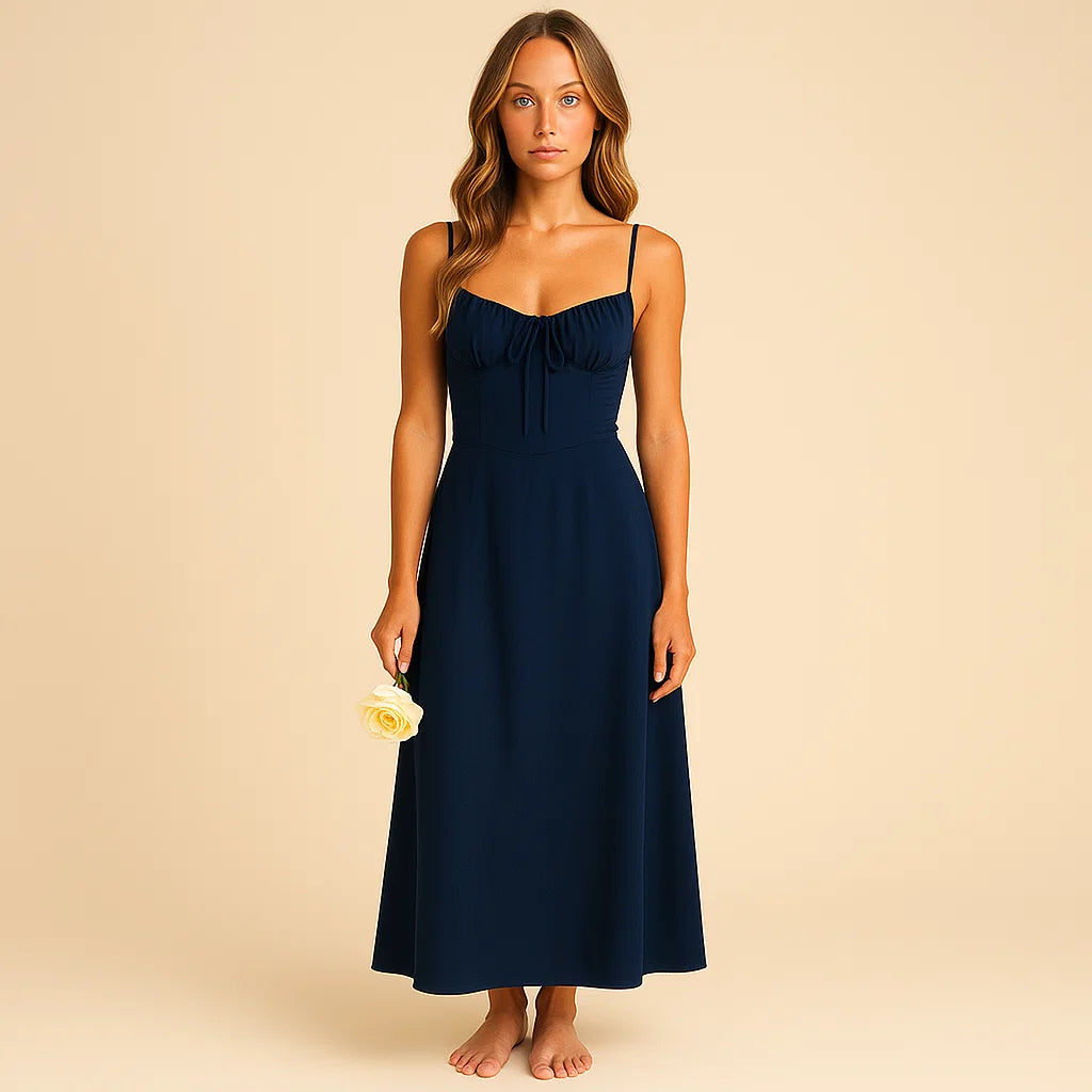 ELIZABETH | Corseted Maxi Dress