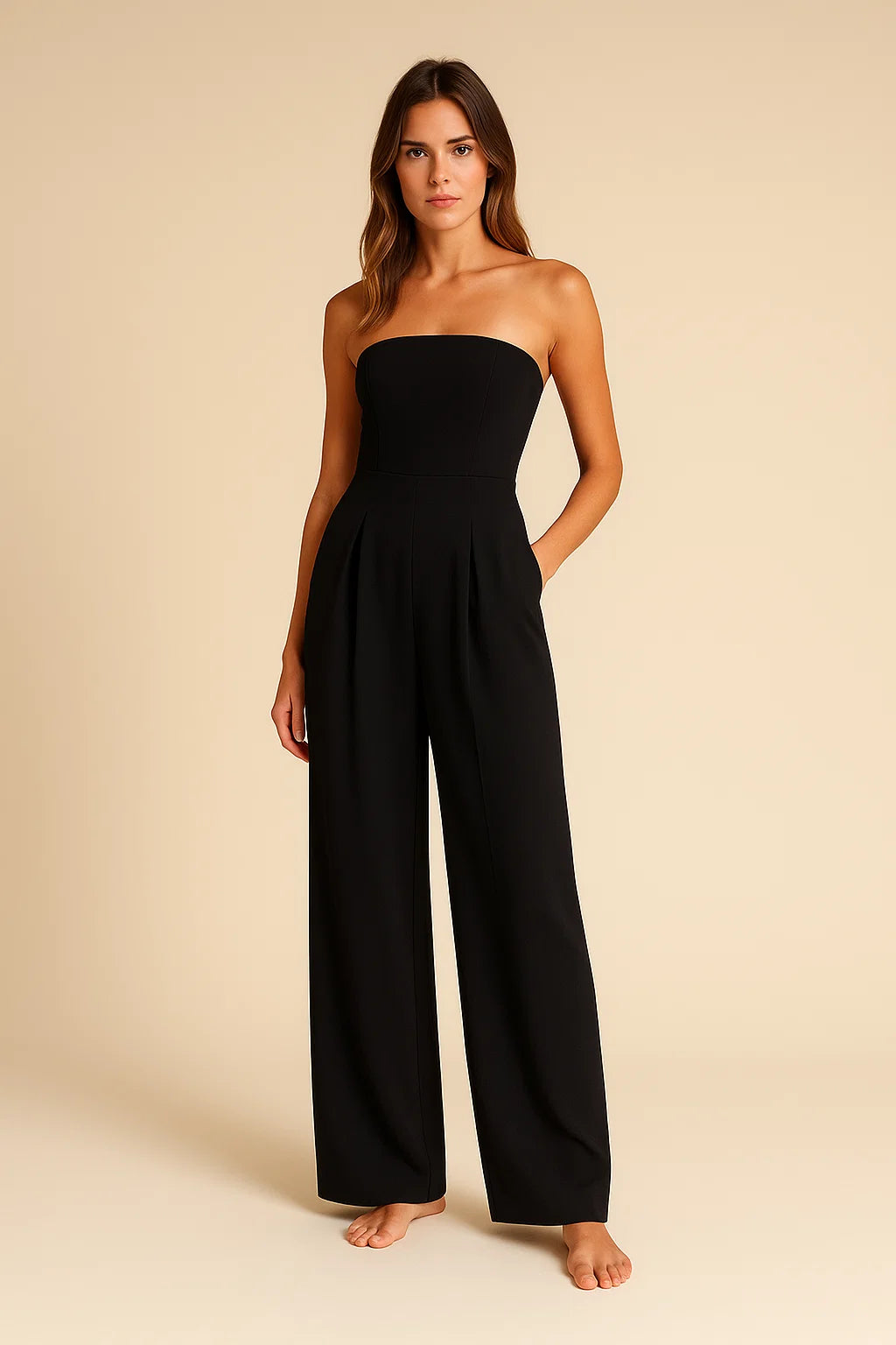 MAE | Strapless Jumpsuit With Pockets