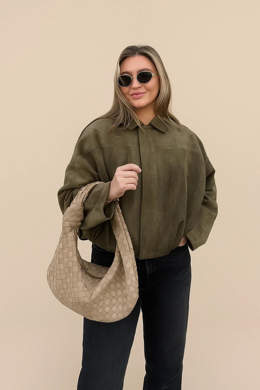 TAHLIA | Elegant Suede Loose Jacket