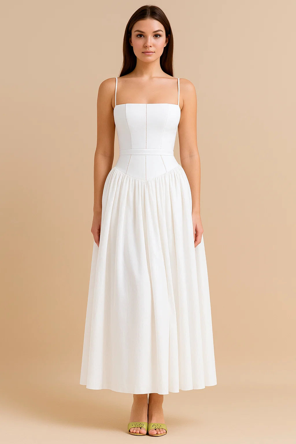 AMELIA | Cotton Maxi Sundress