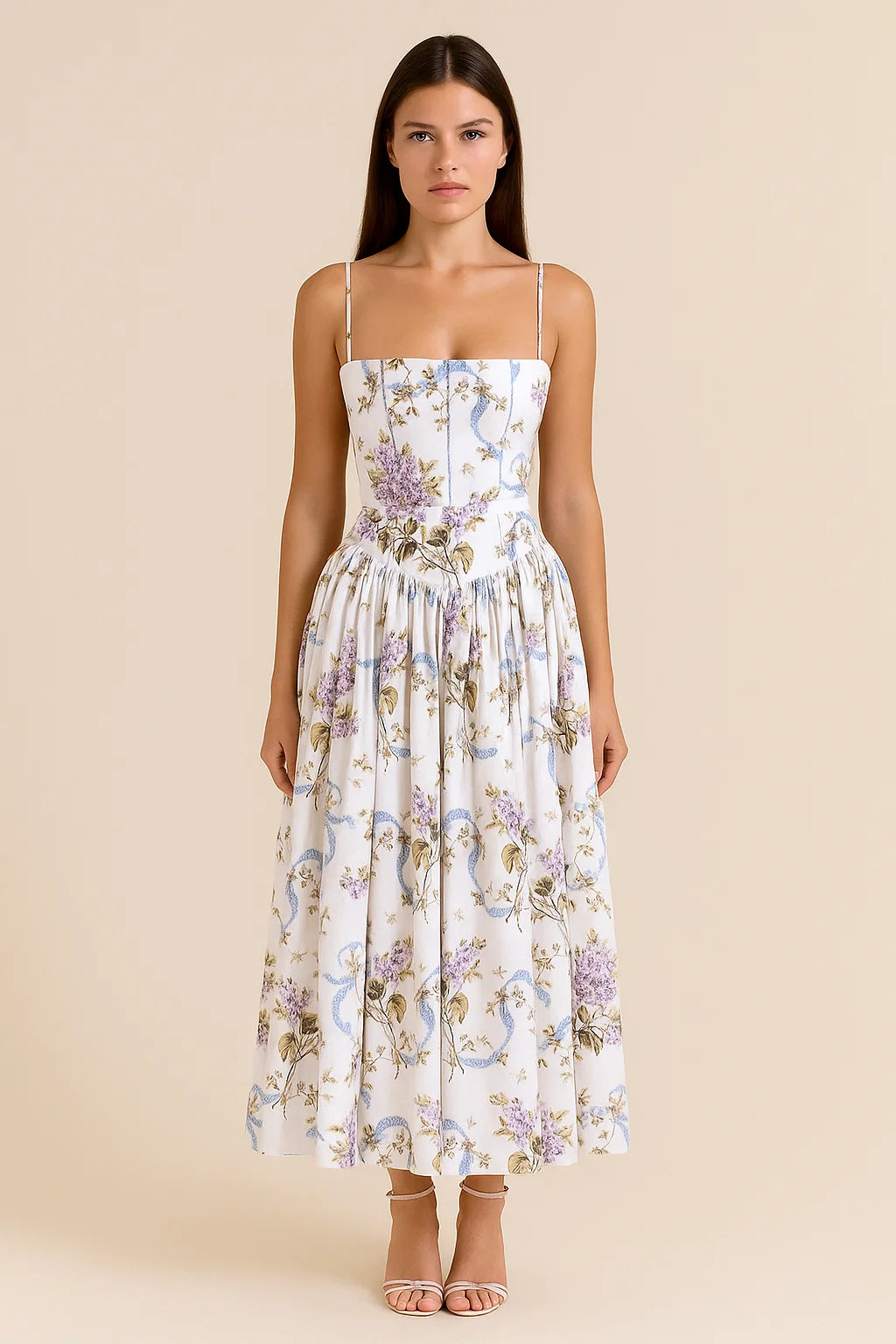 AMELIA | Cotton Maxi Sundress