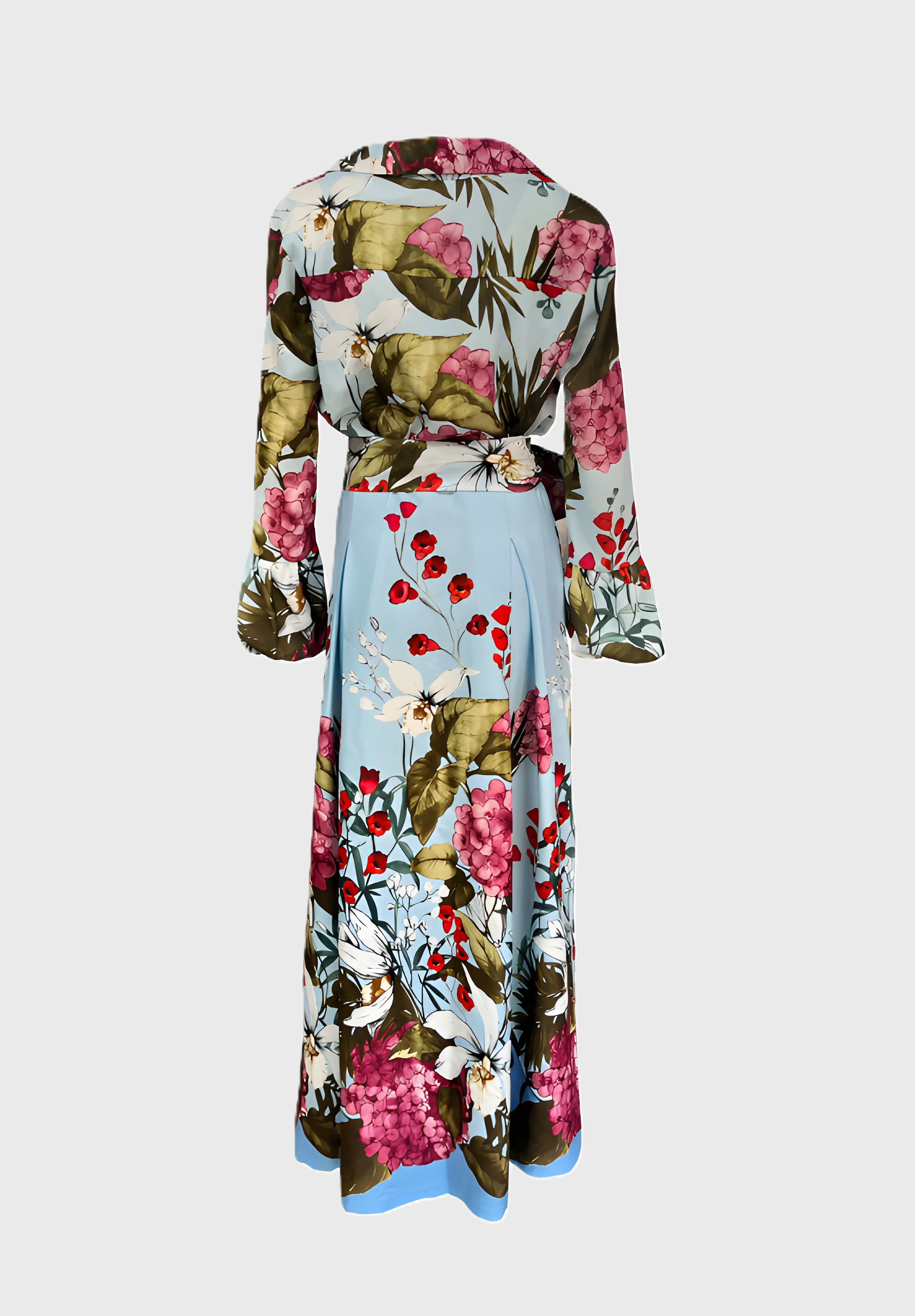 JAIMY | Elegant Two-Piece Shirt And Skirt Set