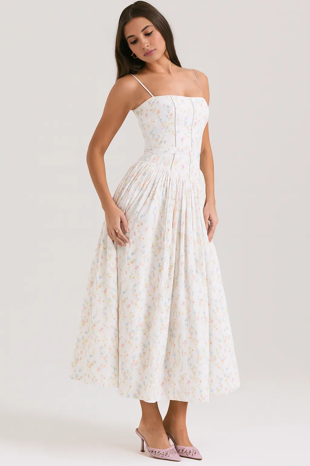 AMELIA | Cotton Maxi Sundress