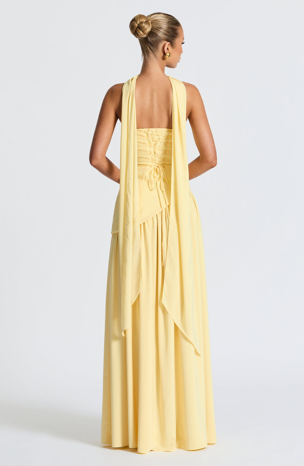 JIRAH | Scarf Maxi Dress