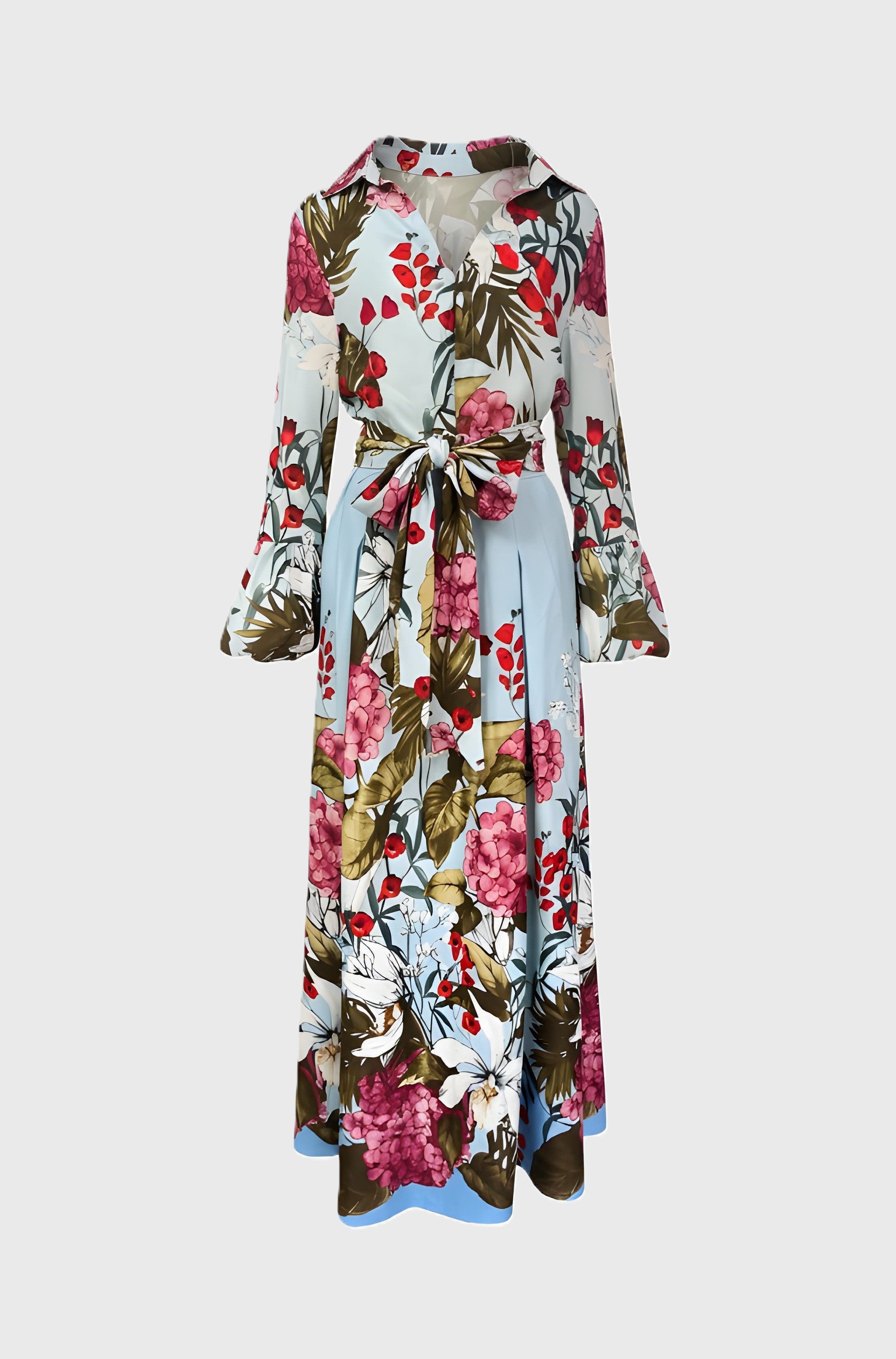 JAIMY | Elegant Two-Piece Shirt And Skirt Set