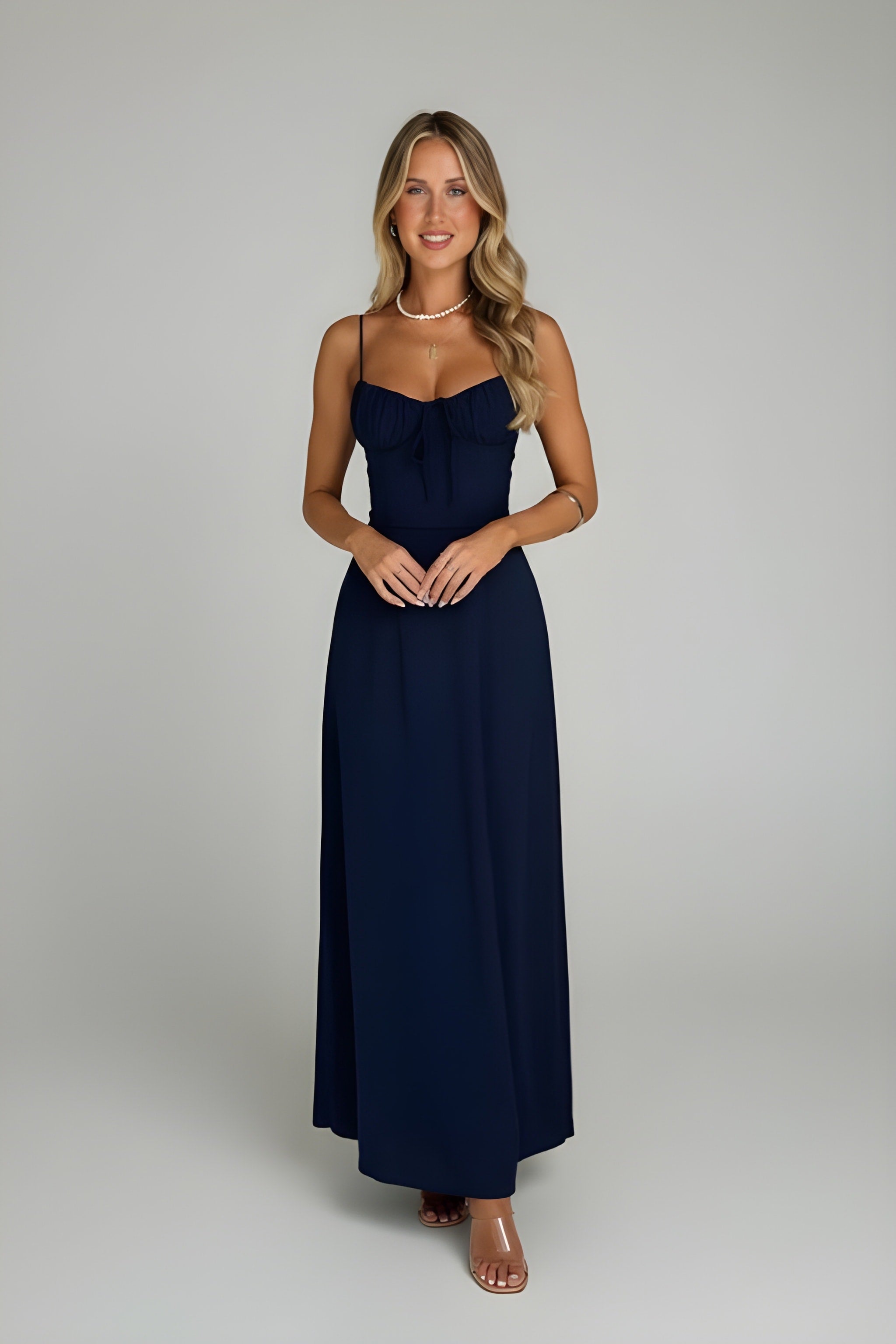 ELIZABETH | Corseted Maxi Dress