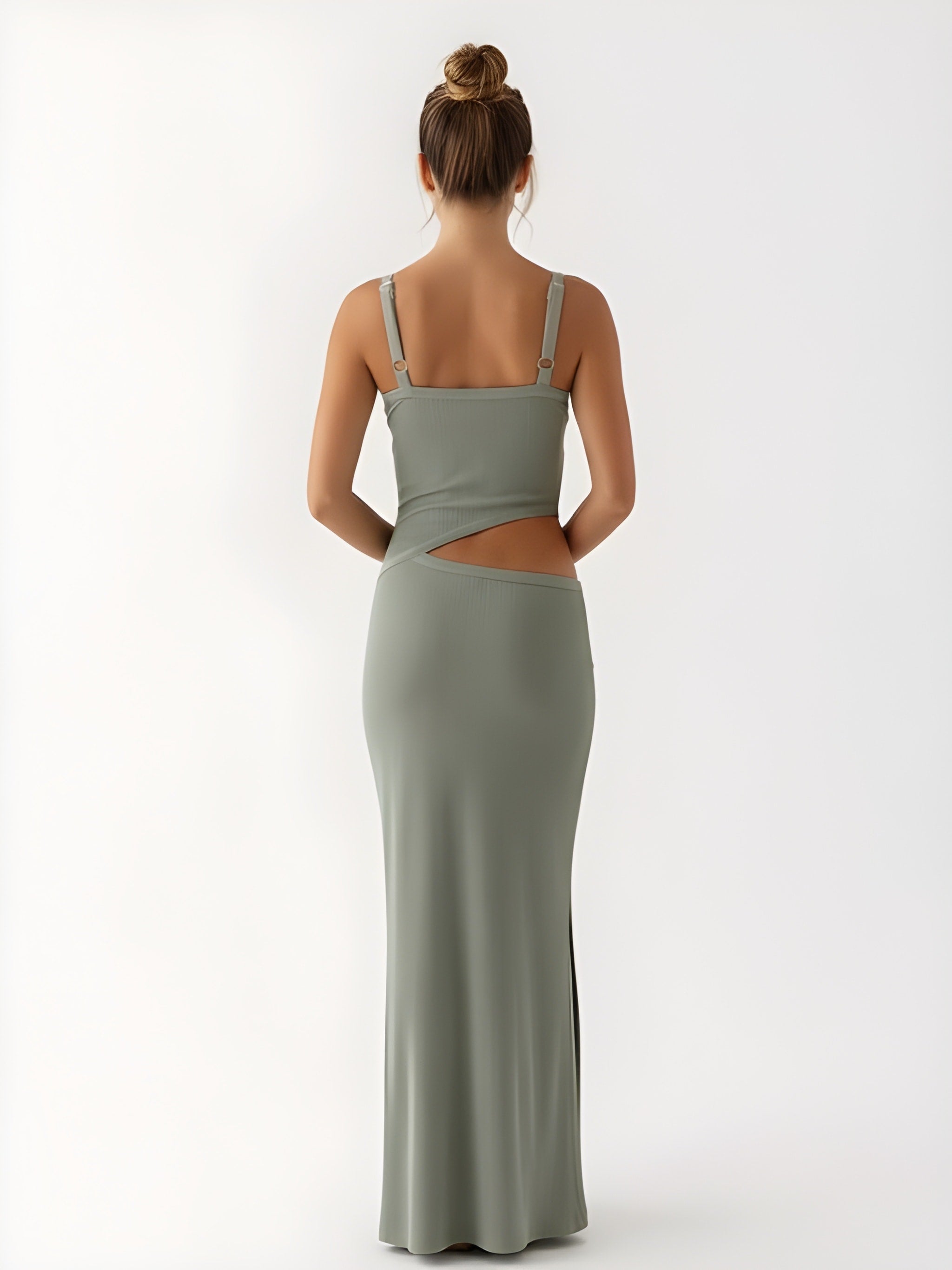 JOCELYN | Cutout Wrap Maxi Dress