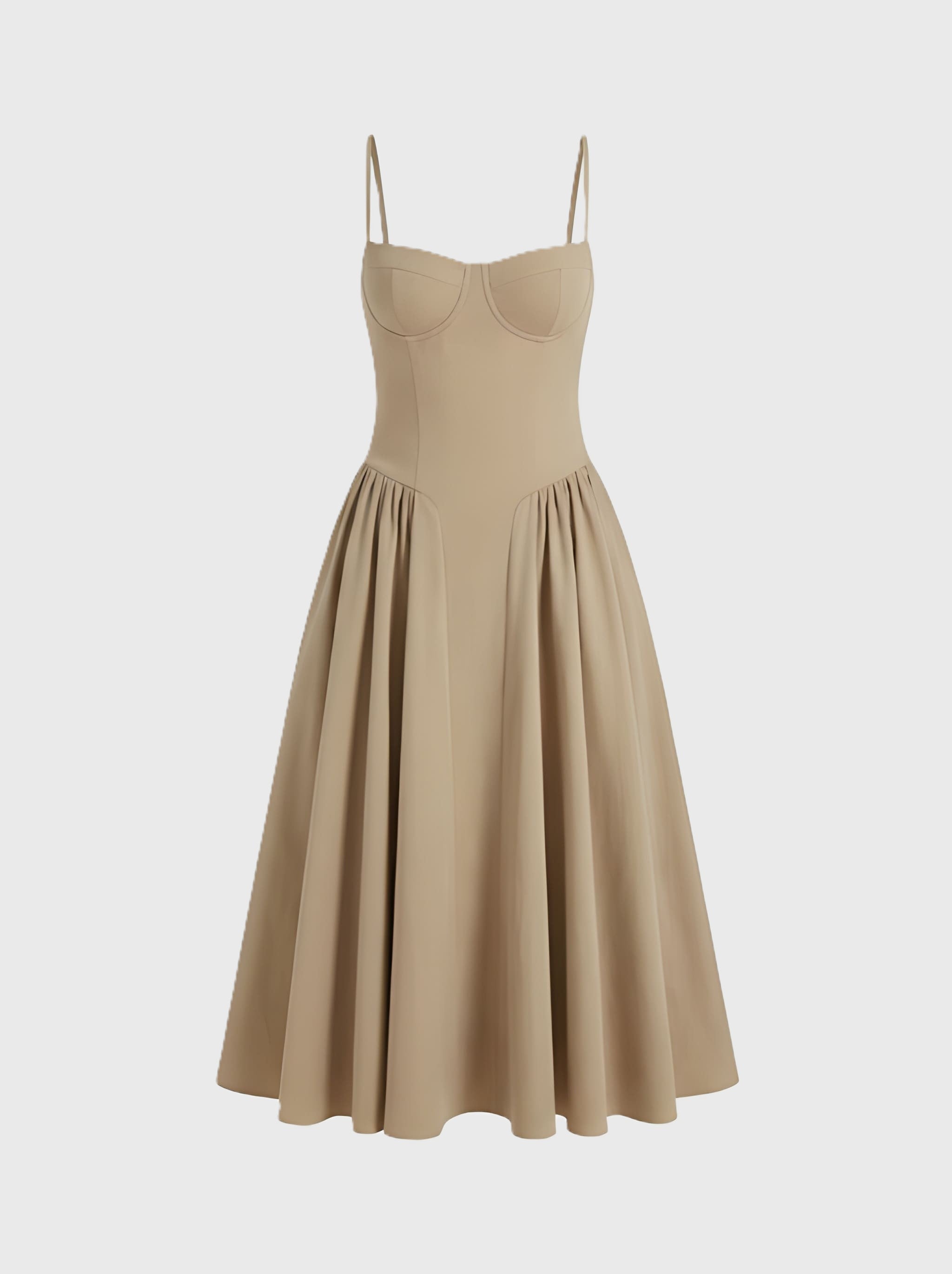 SERENA | Corset Midi Dress