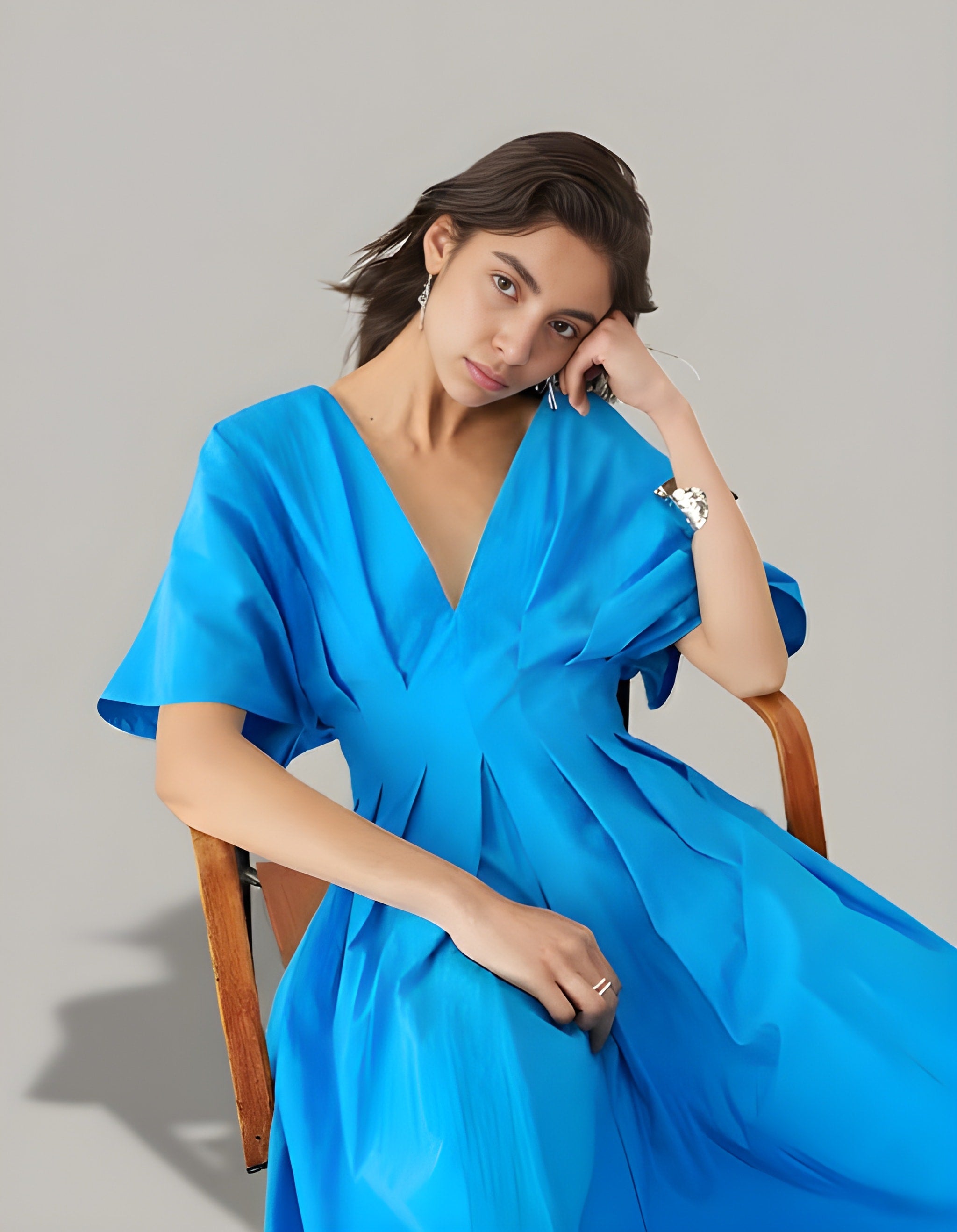 CHLOE | Short Sleeve Midi Dress