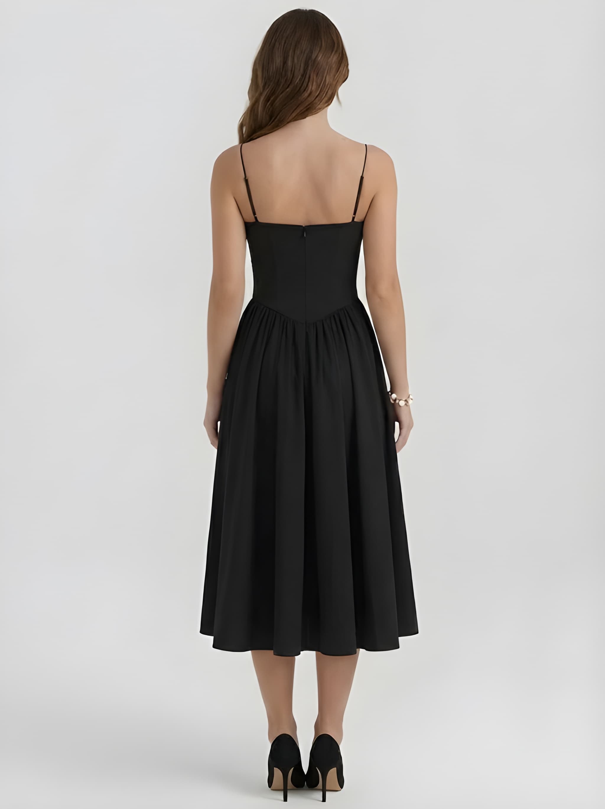 SERENA | Corset Midi Dress