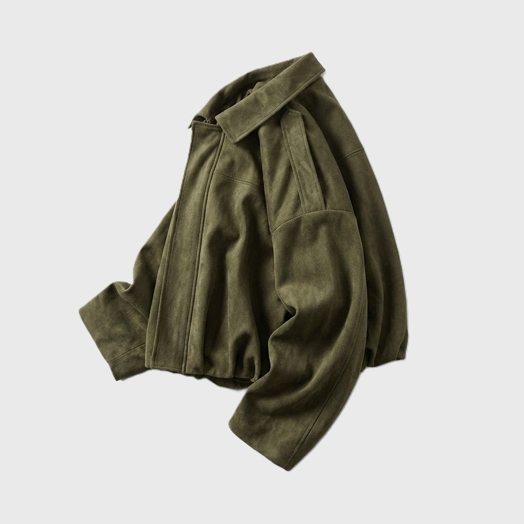 TAHLIA | Elegant Suede Loose Jacket