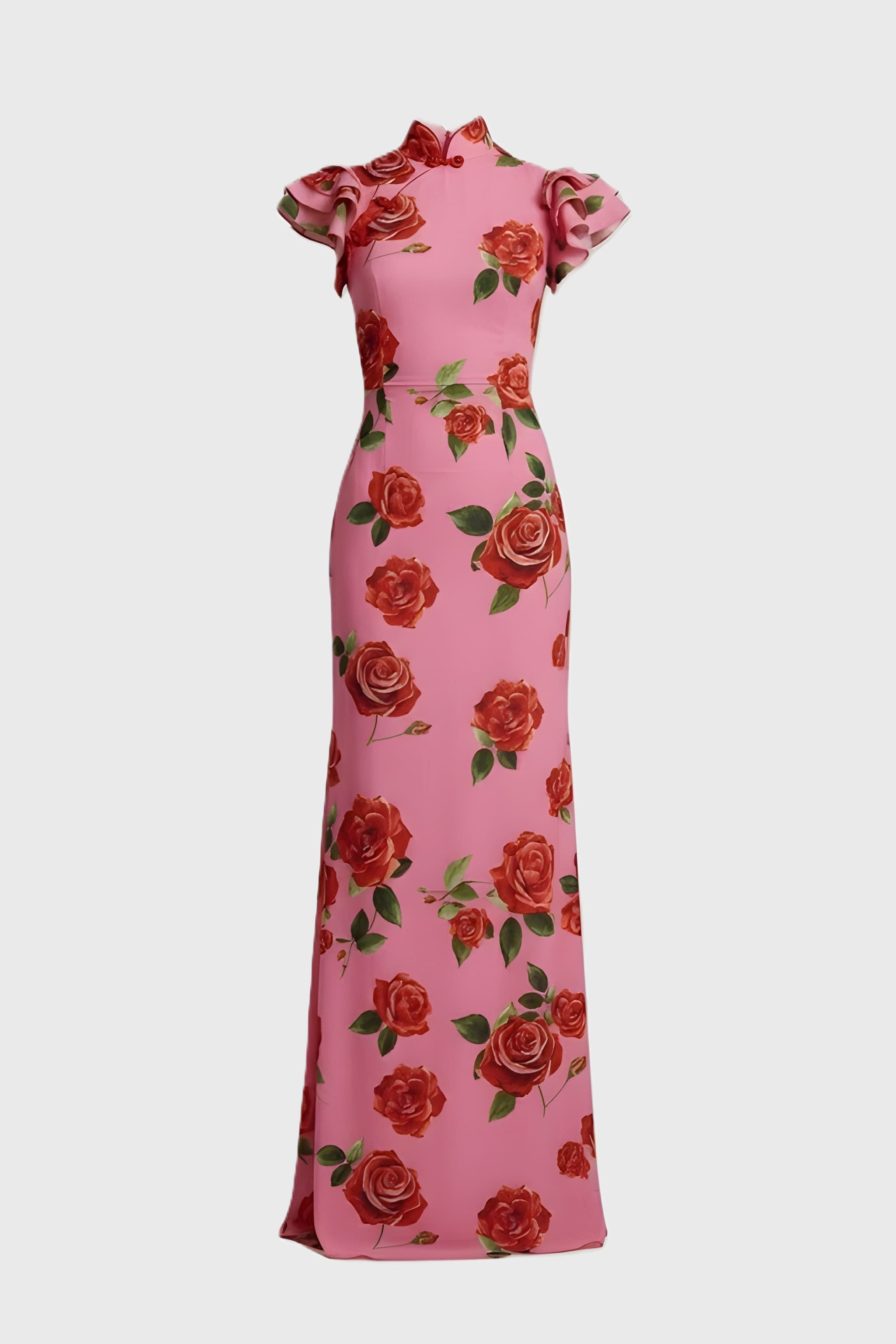 LYDIA | Floral Print Maxi Dress