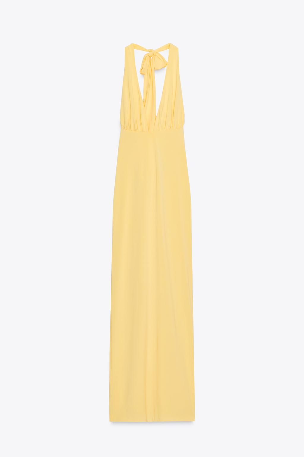 NOOSA | Open Back Halter Maxi Dress