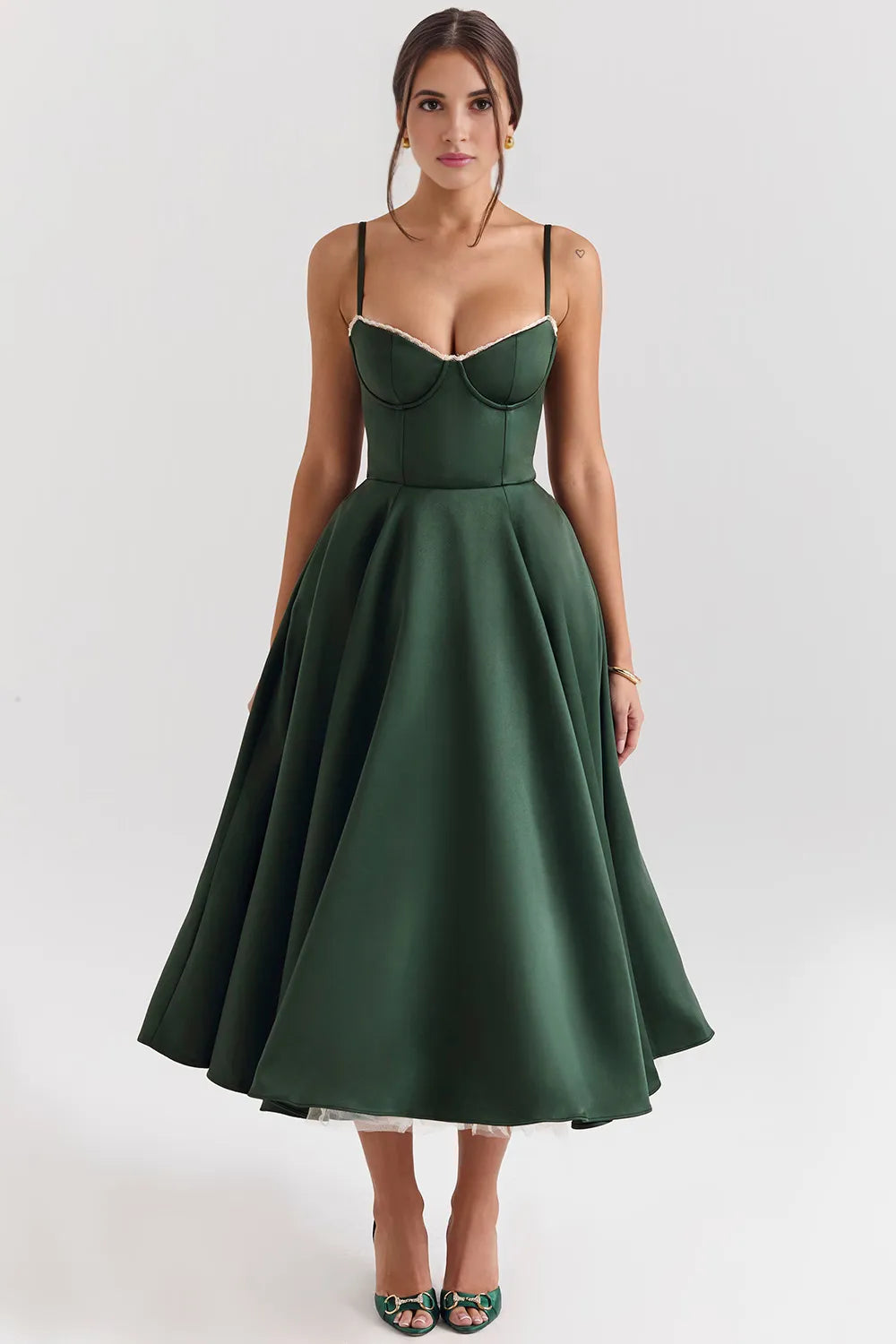 AVERY | Tulle Midi Dress