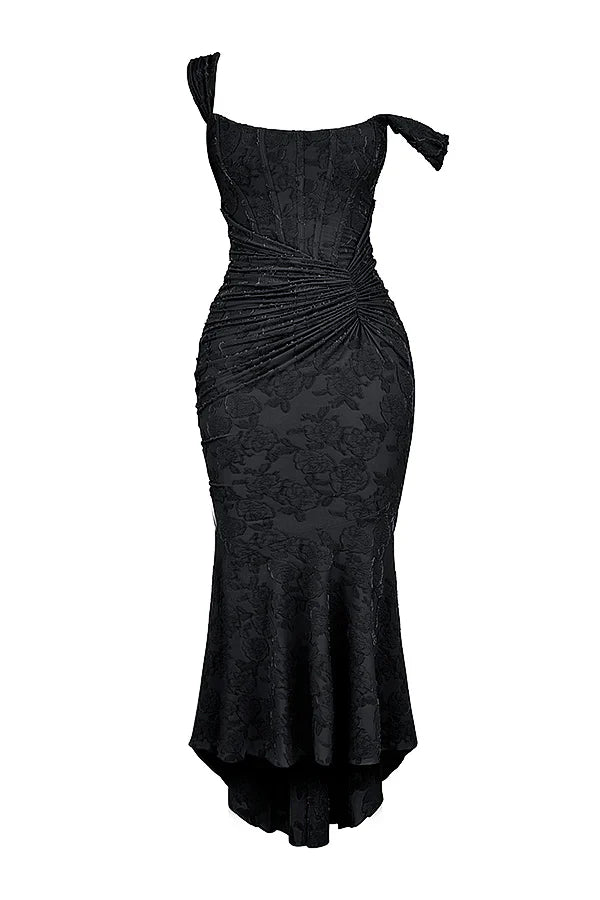 ALEXANDRA | Floral Corseted Maxi Dress