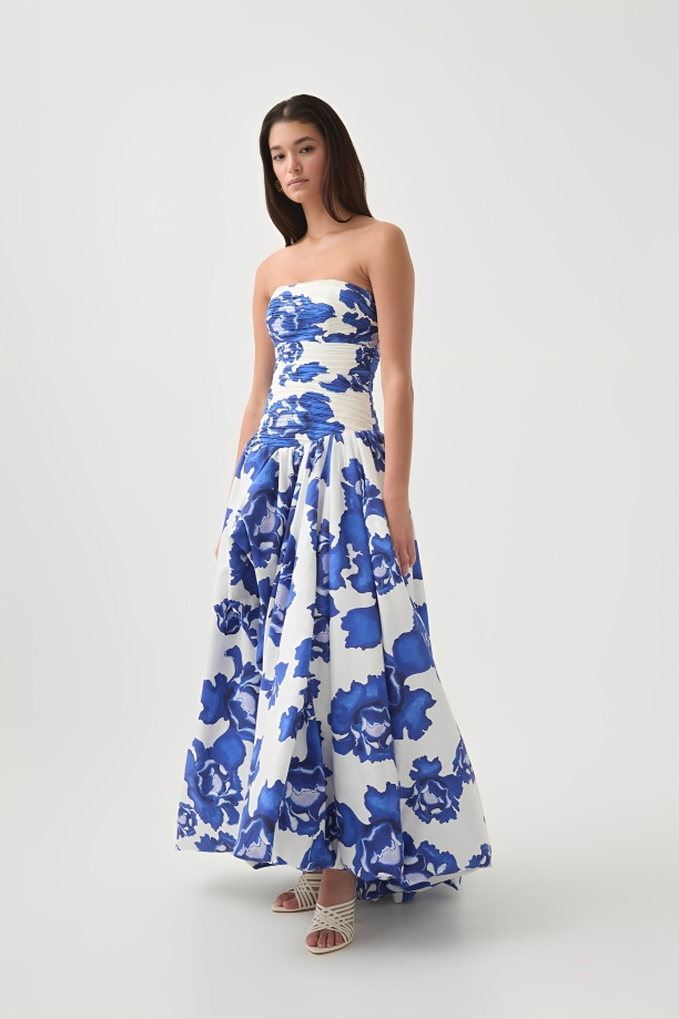 AYEA | Ocean Bloom Maxi Dress
