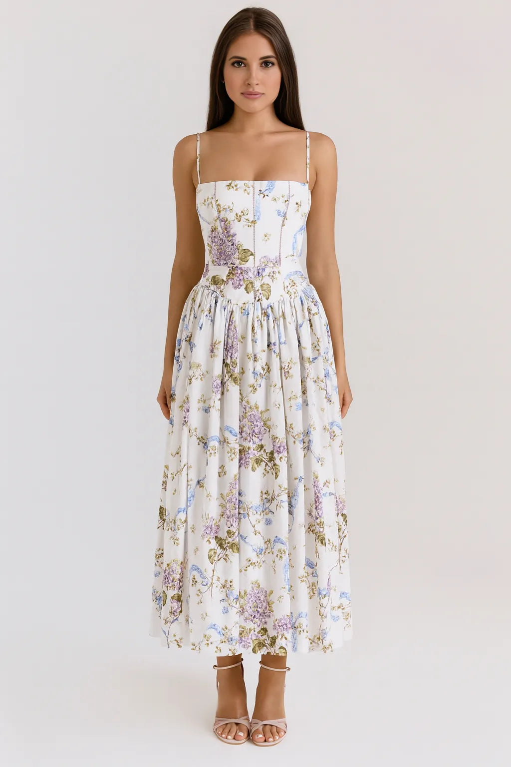 AMELIA | Cotton Maxi Sundress