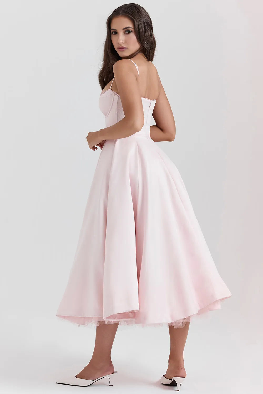 AVERY | Tulle Midi Dress