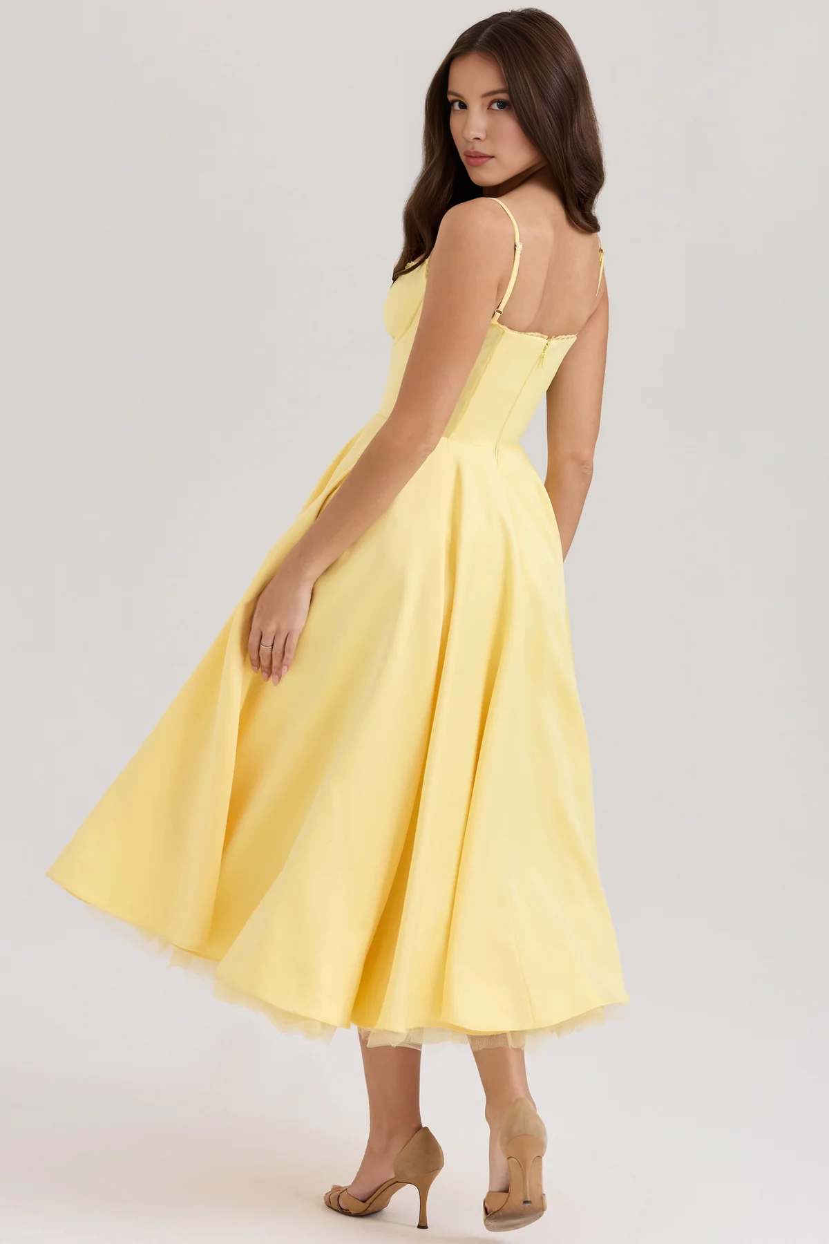 AVERY | Tulle Midi Dress