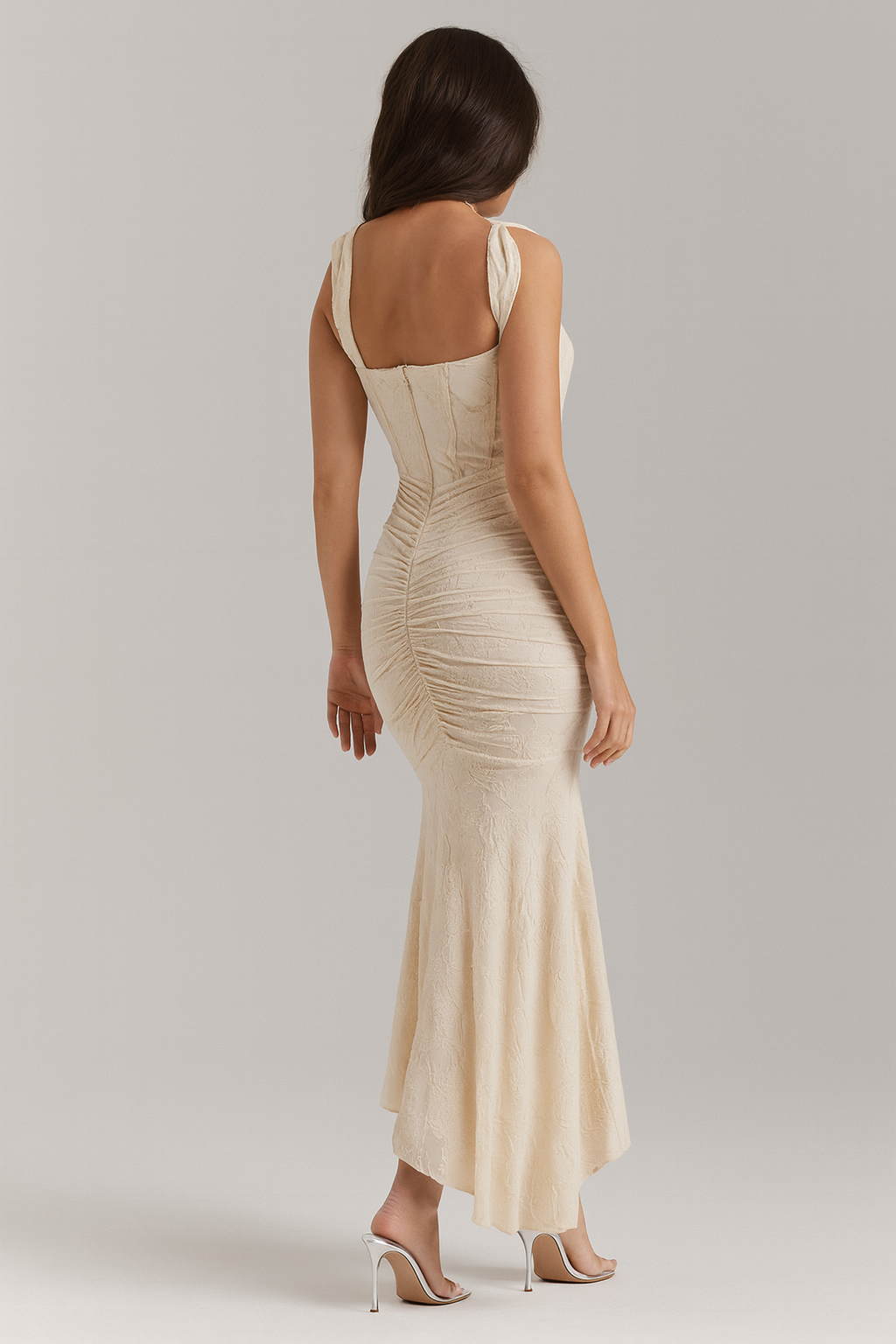 ALEXANDRA | Floral Corseted Maxi Dress