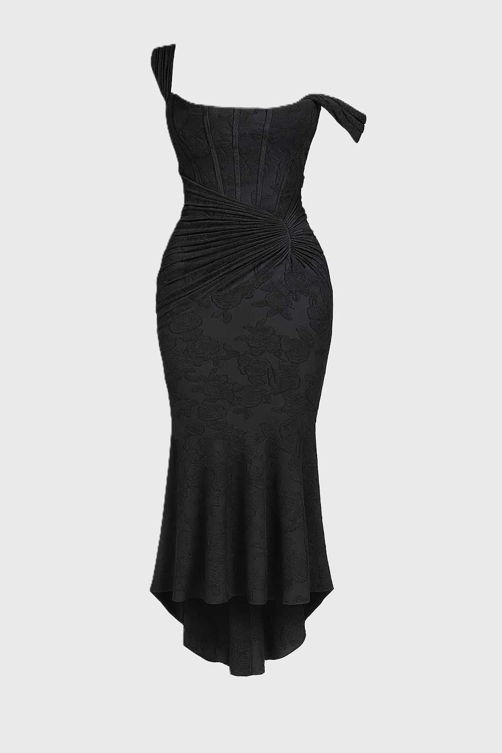 ALEXANDRA | Floral Corseted Maxi Dress