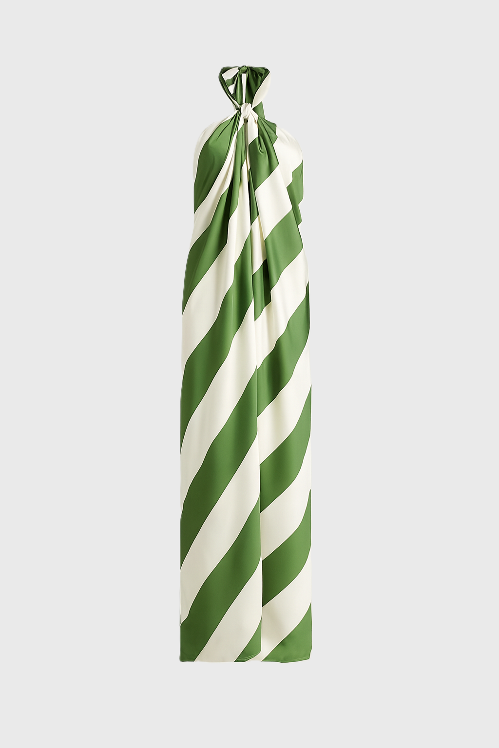 ALIRA | Palm Green Striped Maxi Dress