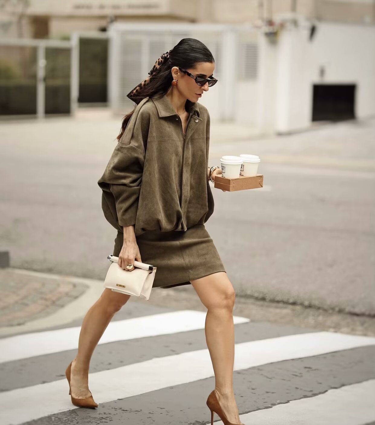 TAHLIA | Elegant Suede Loose Jacket