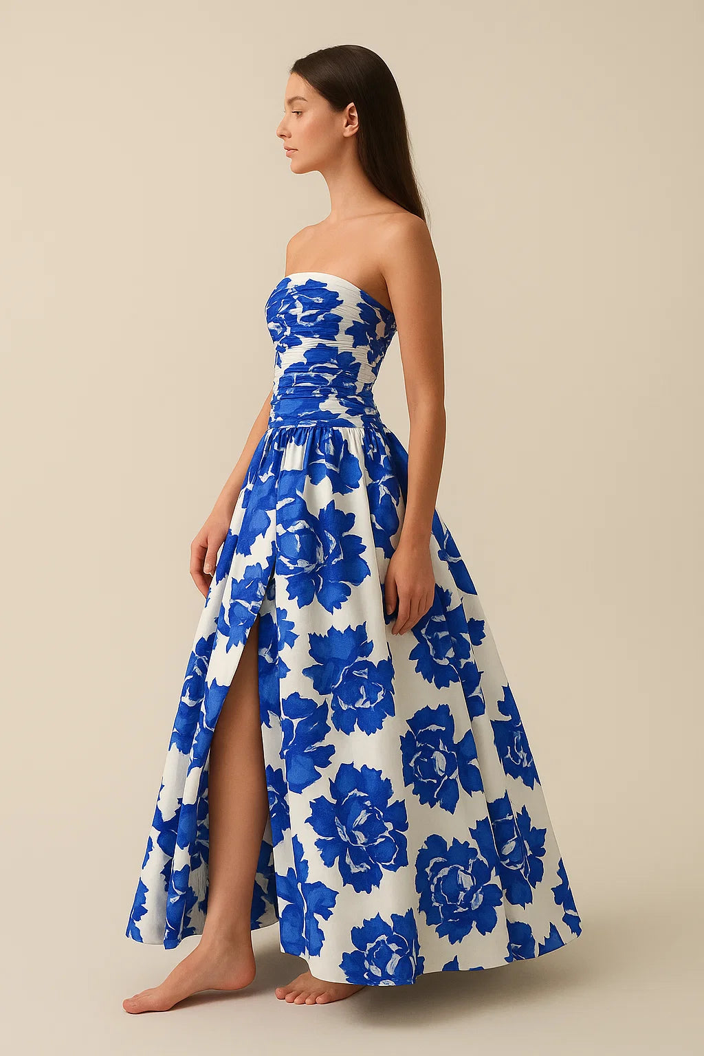 AYEA | Ocean Bloom Maxi Dress