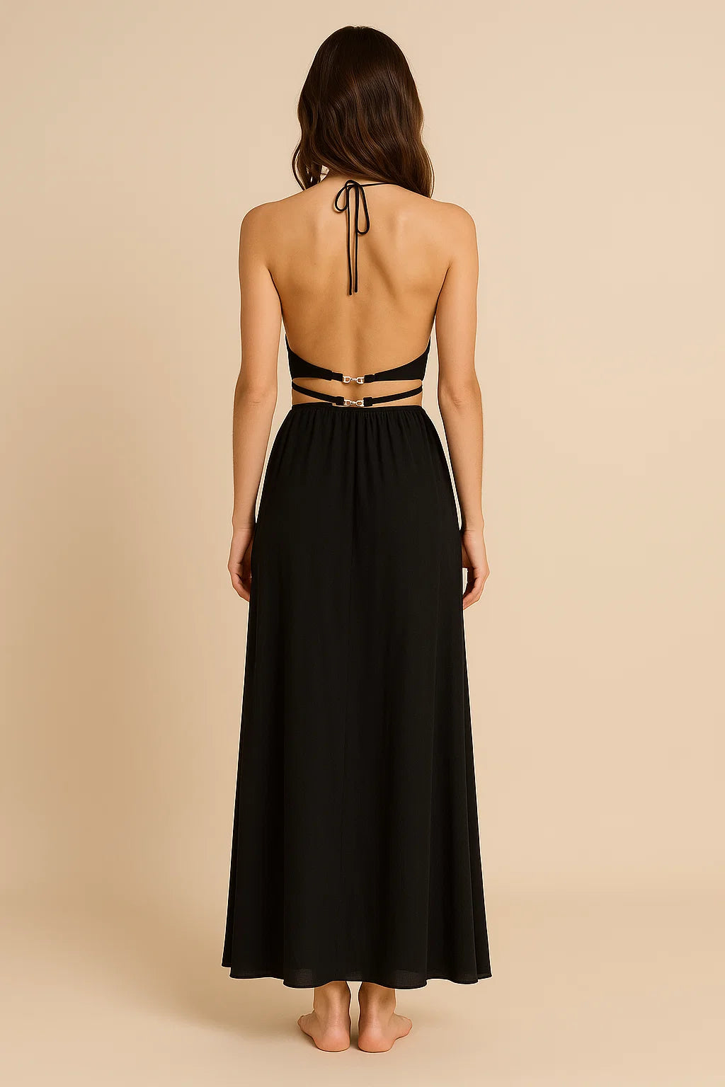LEILANI | High Neck Maxi Dress