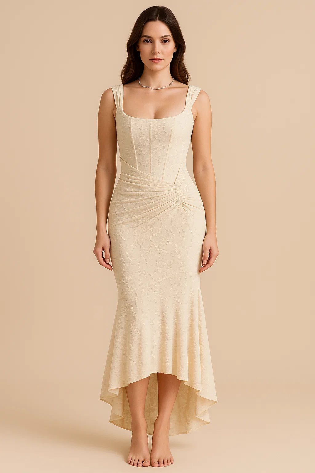 ALEXANDRA | Floral Corseted Maxi Dress