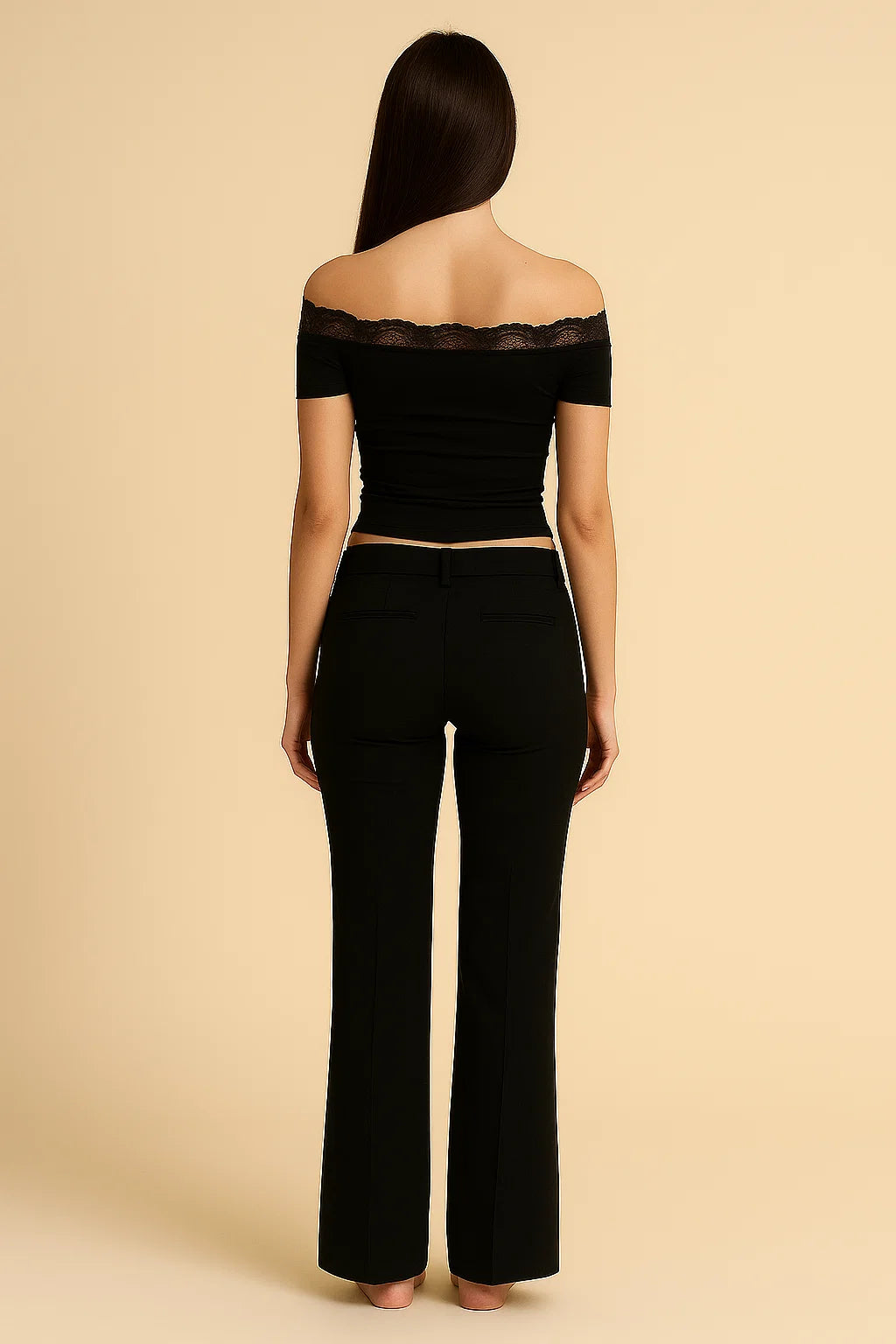 LIORA | Lace Off-Shoulder Top