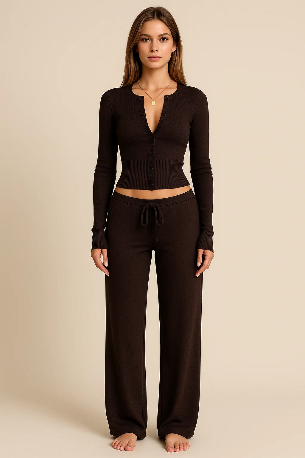 AMOUR | Cozy Knit Two-Piece Set