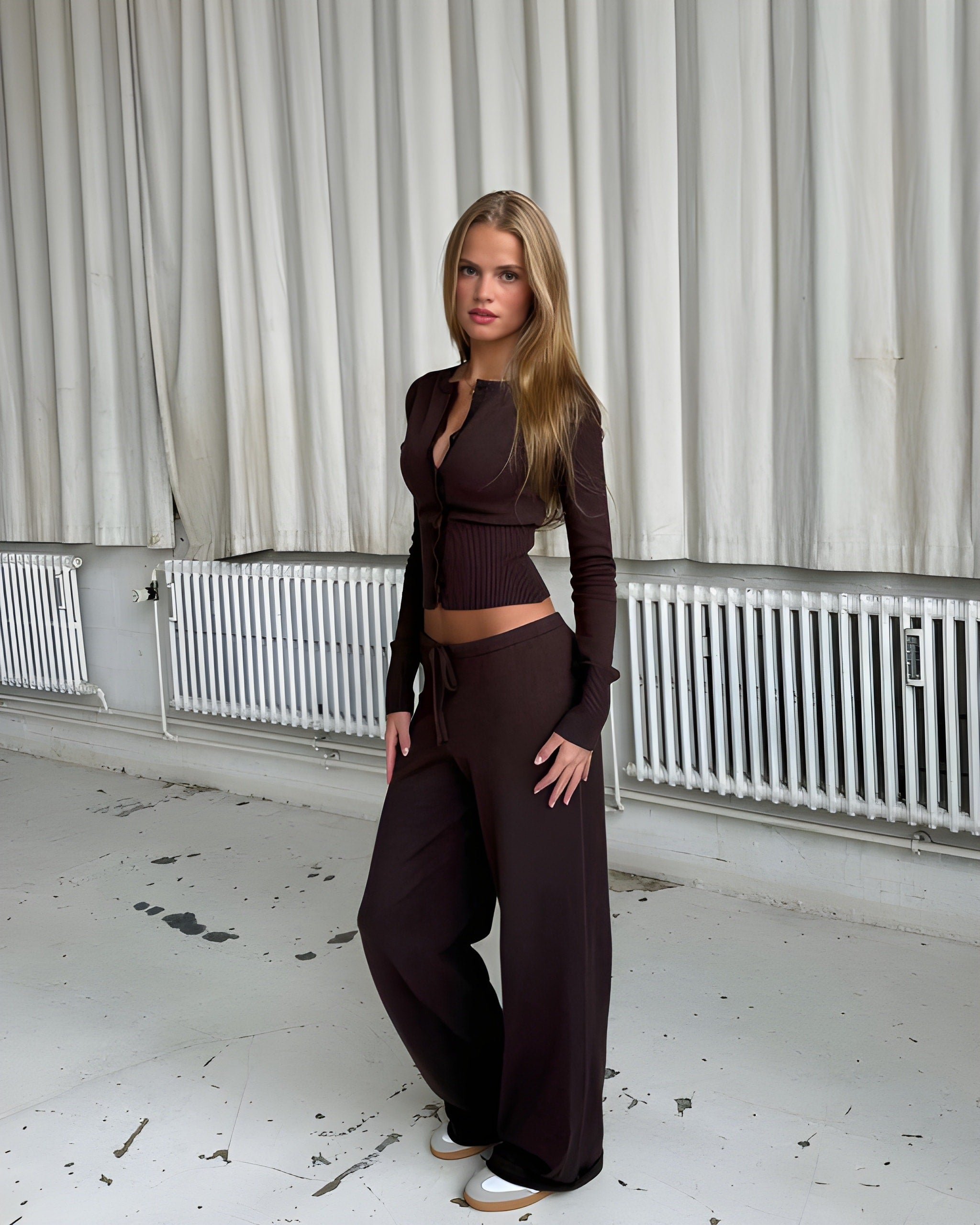 AMOUR | Cozy Knit Two-Piece Set