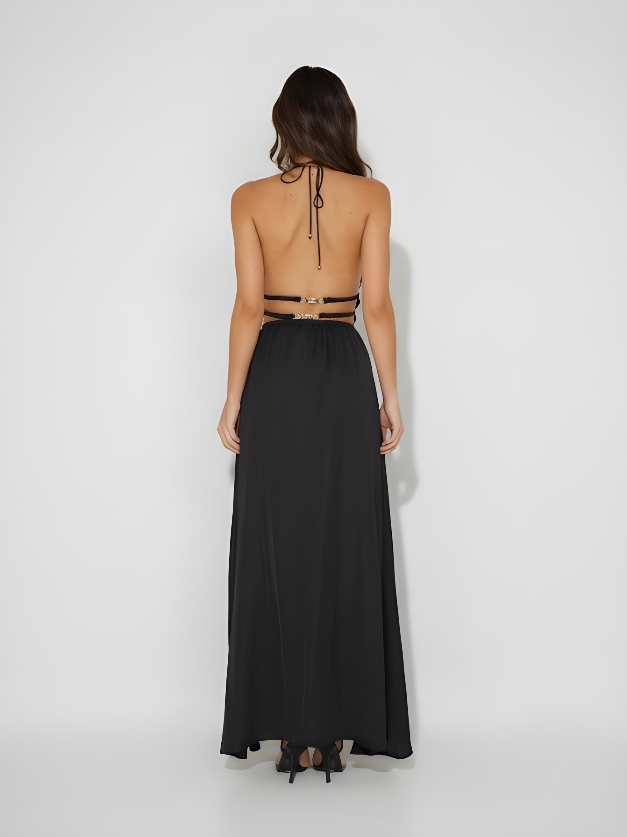 LEILANI | High Neck Maxi Dress