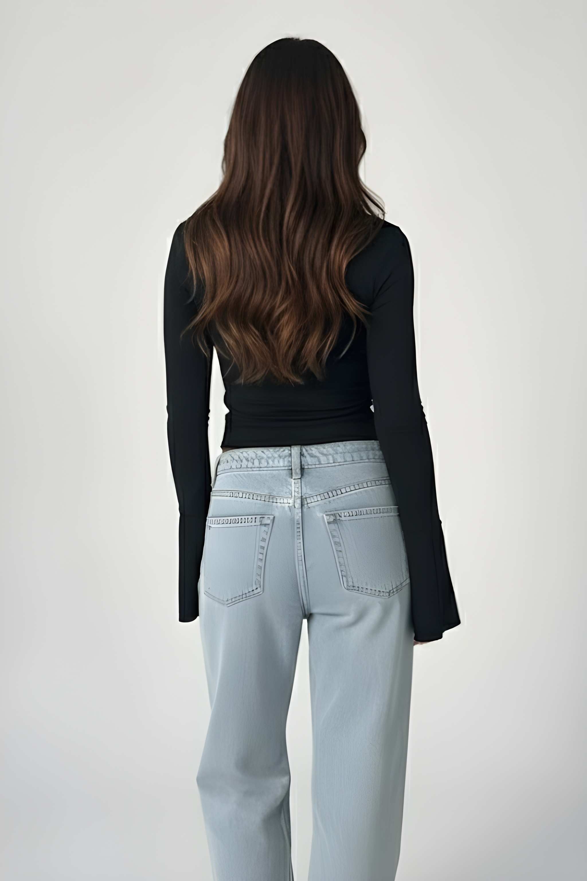 LYRA | Lace V-Neck Knit Top