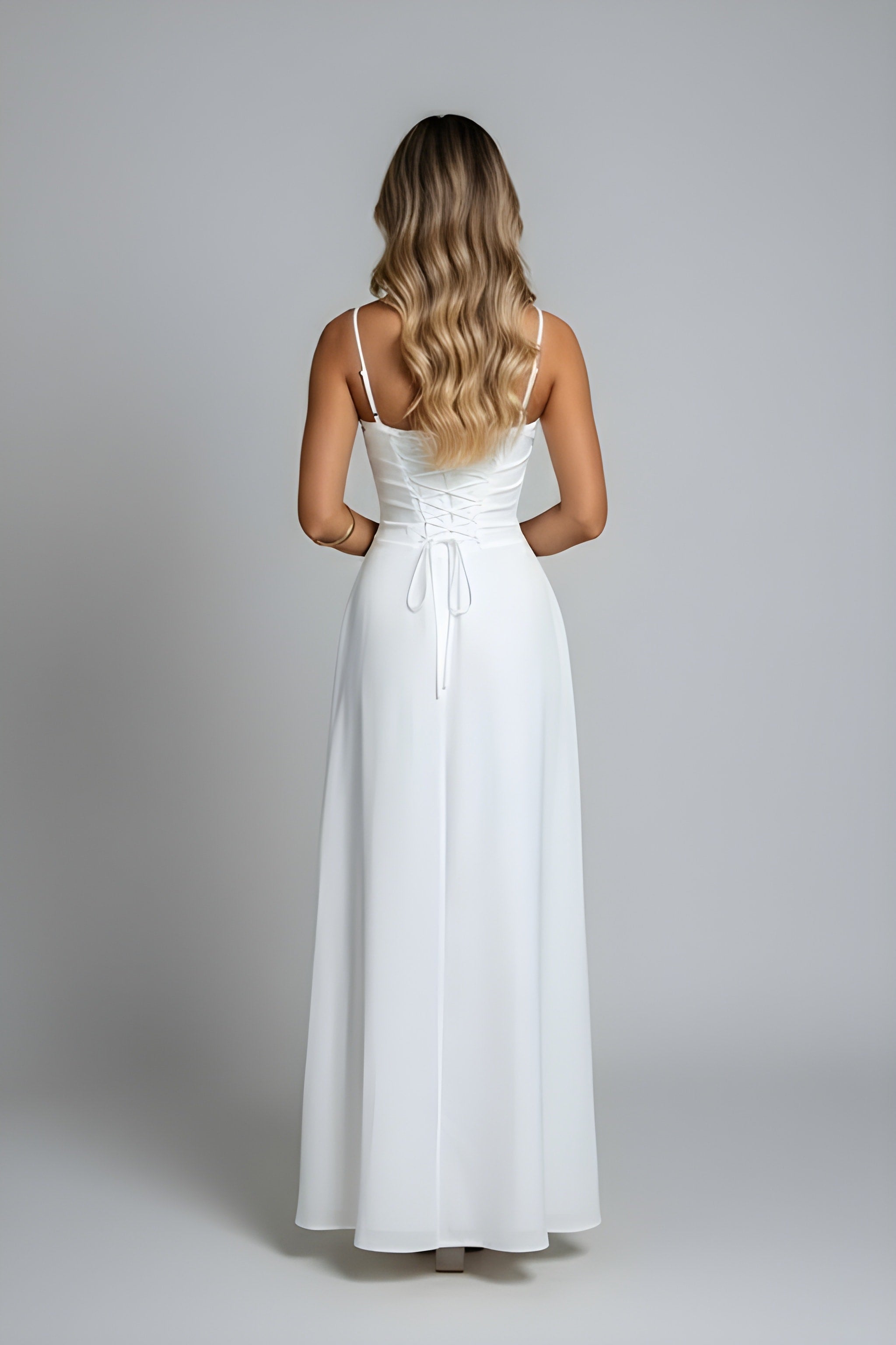 ELIZABETH | Corseted Maxi Dress