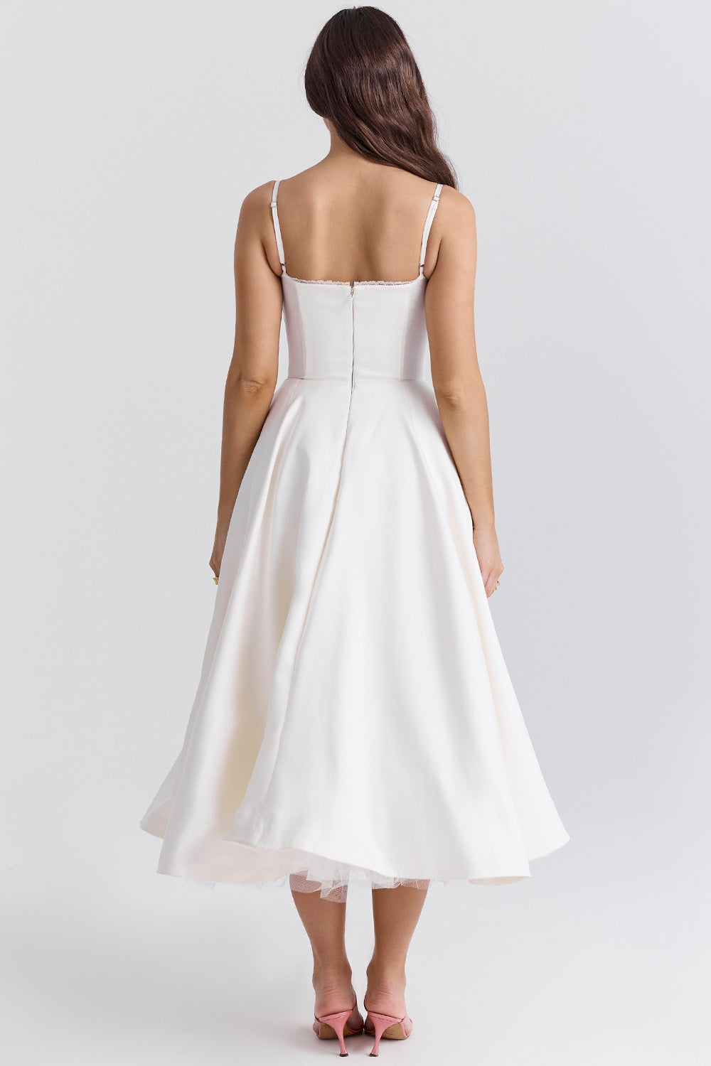 AVERY | Tulle Midi Dress