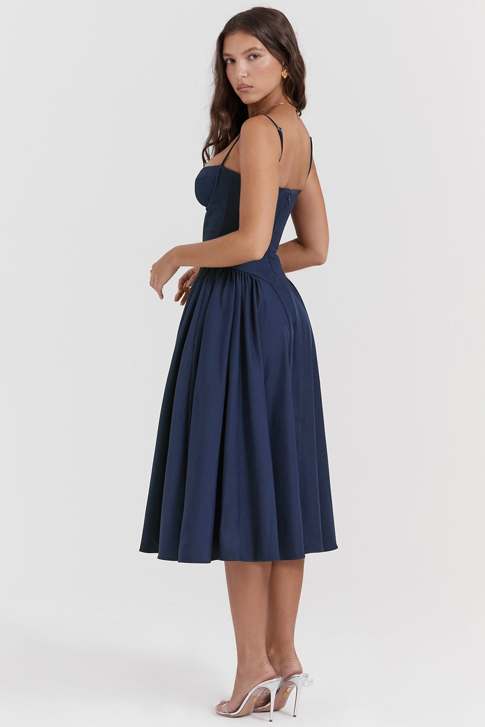 SERENA | Corset Midi Dress