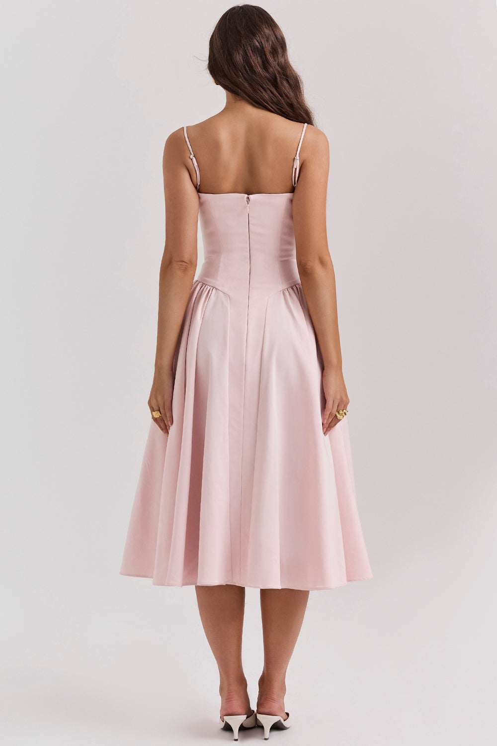 SERENA | Corset Midi Dress