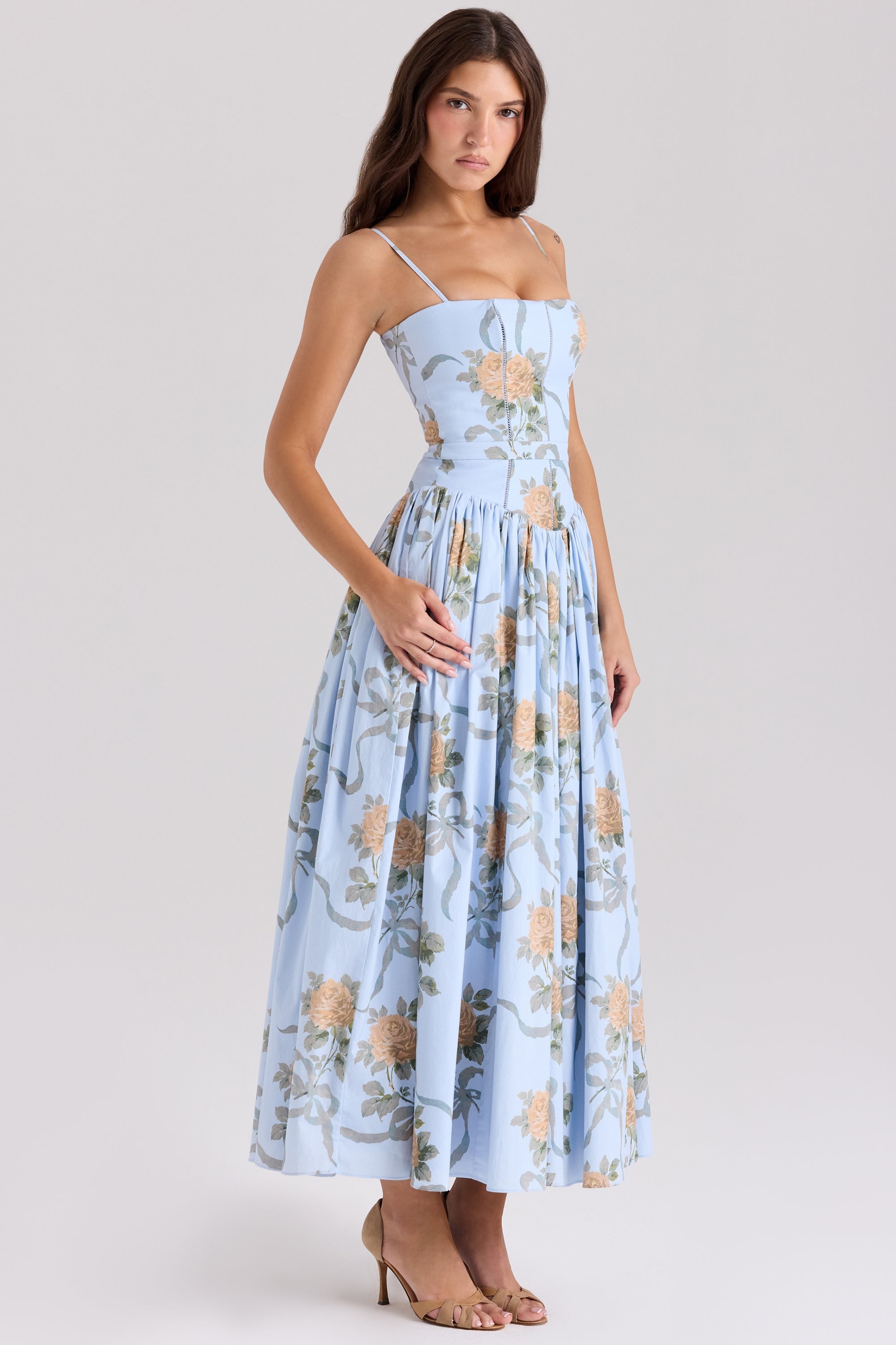 AMELIA | Cotton Maxi Sundress