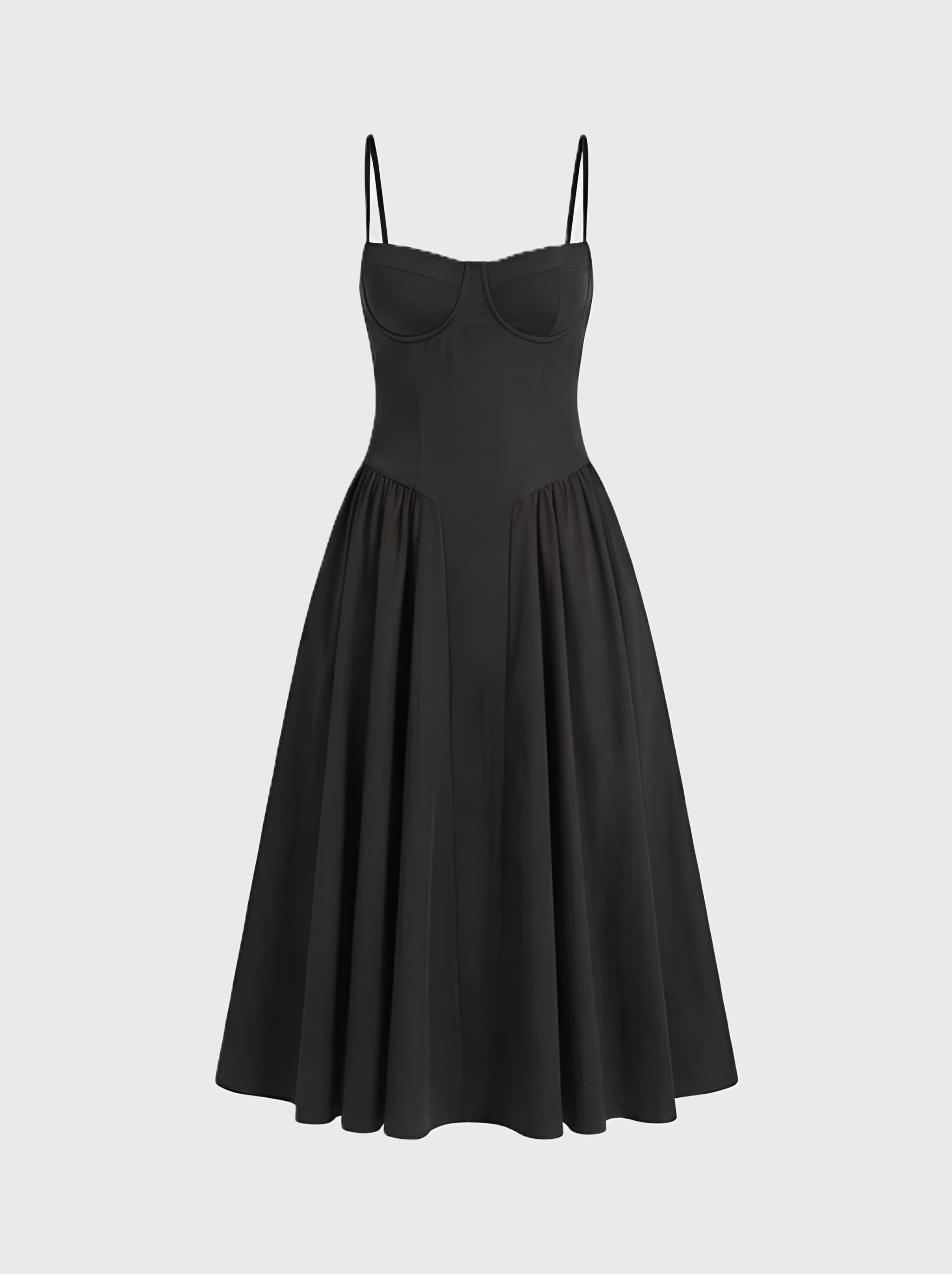 SERENA | Corset Midi Dress