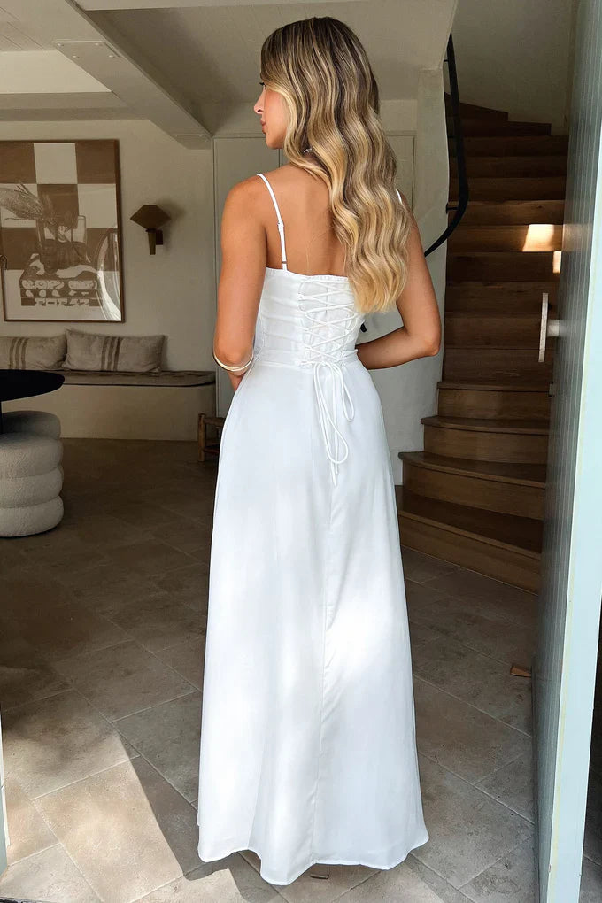 ELIZABETH | Corseted Maxi Dress