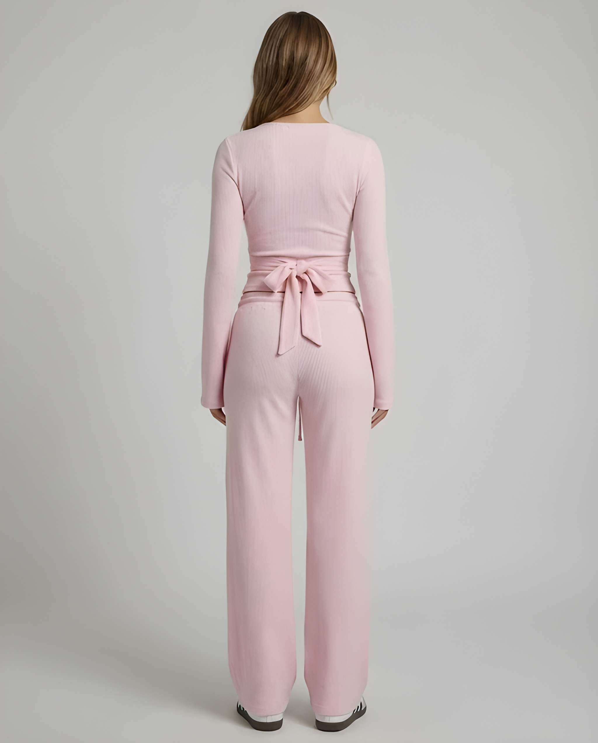 SOLENE | Soft Knit Wrap Top